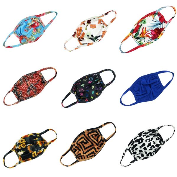 

7 styles solid color cotton breating valve mask protective anti-dust riding mask pm2.5 anti-fog filter mask#126, Black