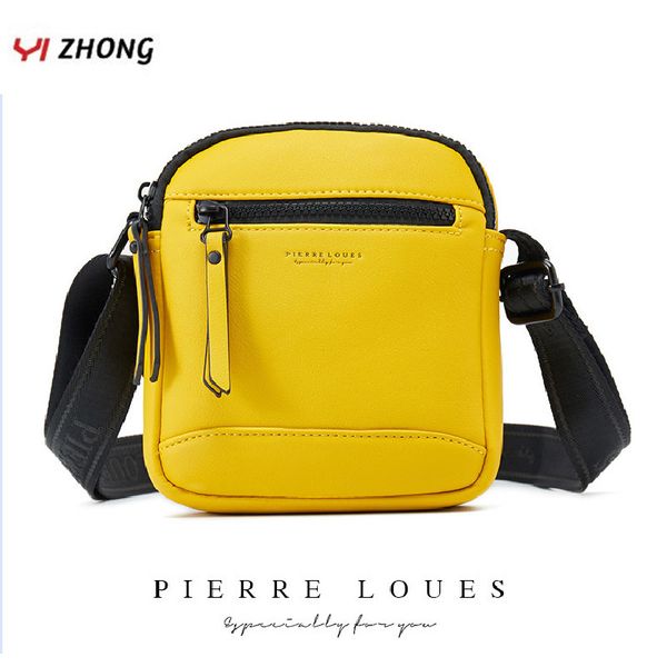 

yizhong fashion leather luxury shoulder bag crossbody bags for women large capacity simple ins messenger bag female chest