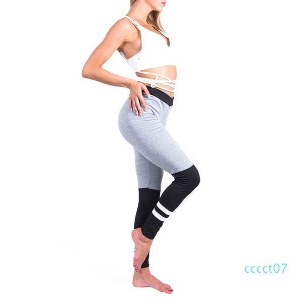 

sport pants sport leggings women yoga pants high elasticity running tights athletic gym leggings trousers plus size ct07, White;red