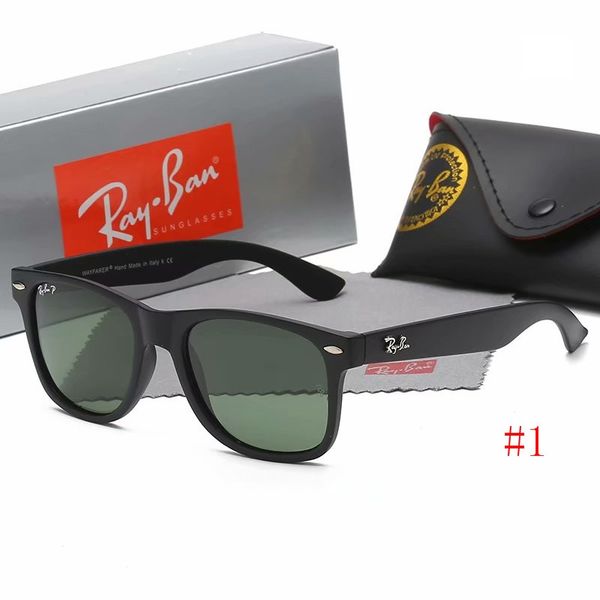 

brand designer sunglasses. 2140 luxury men and women sunglasses. uv400 11 styles optional.ray glasses with box, White;black