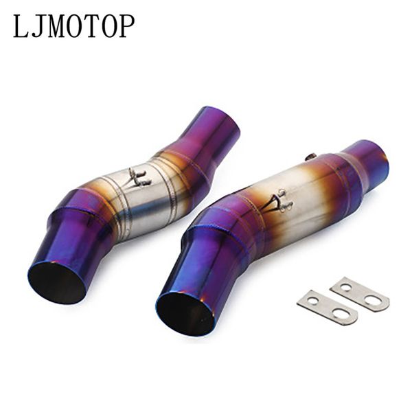 

for z1000 motorcycle exhaust muffler middle pipe adapter inlet slip-on connector for z1000 2010-2020 z 1000 accessories