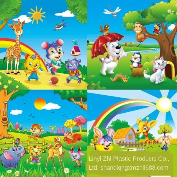 

jigsaw cartoon baby children's splicing climbing baby's climbing mat large jigsaw puzzle household 60 foam floor mat