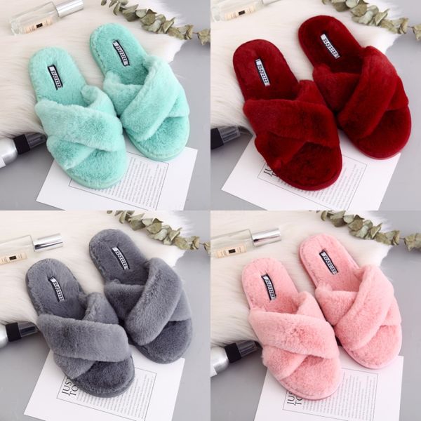 

2020l128 sandals slippers women real leather studs flat heels sandal rivet transparent slippers slide sandals flip flops#588, Black
