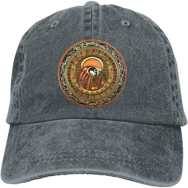 

egyptian sun god soft casquette cap vintage adjustable baseball caps, Blue;gray