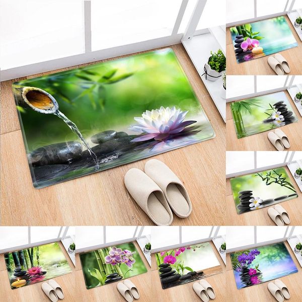 

bamboo fiber carpet floor floor anti-slip door mat bedroom kitchen bathroom carpet shower mat