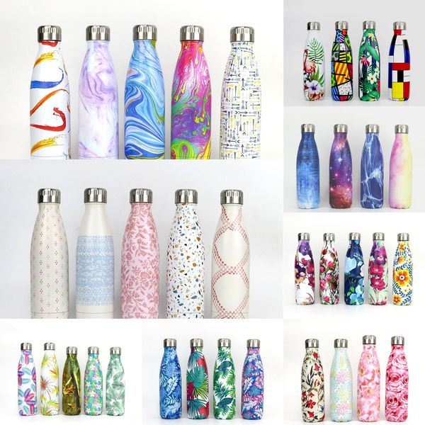

creative 500ml double-layer vacuum coke bottle coke bottle thermos thermos cup stainless steel portable sports cup gift