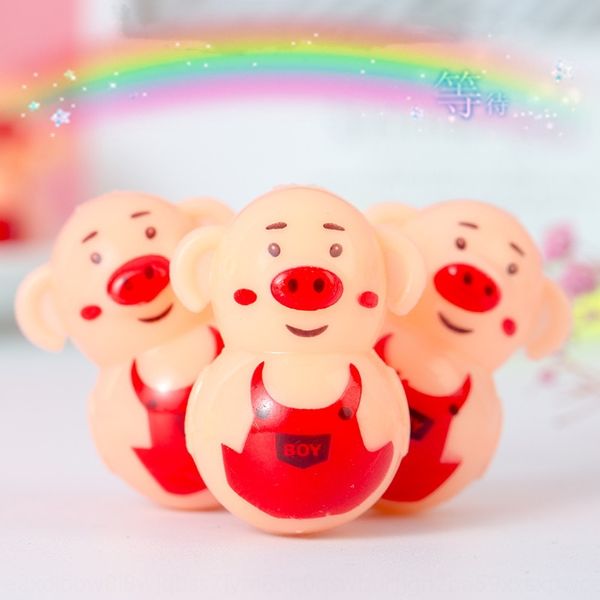 

v2yhe little pig tumbler educational mini tiktok internet celebrity same style creative children's night market for toy toy the year of