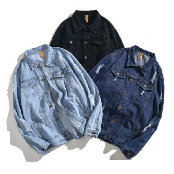 

lst910081 men designer jackets denim coat fashion young brithsh style new fashion style selling 3 styles 2020 autumn new, Black;brown