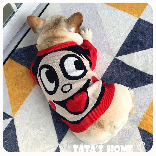 

popular brand pet dog clothes spring and autumn puppy autumn and winter teddy cub small puppy kitten method bucket sweater