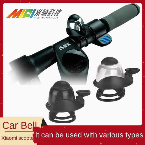 

yzwgr xiaomi 1s scooter bell refit accessories convenient bicycle bicycle equipment quick release bell super ring m365 special cycling equip, Silver