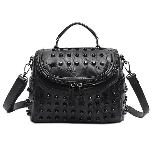 

Women Leather Bag Sheepskin Messenger Bags Handbags Women Famous Brands Designer Female Handbag Shoulder Bag Sac