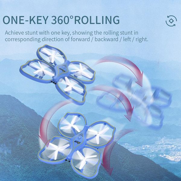 

rc drone ufo toys gravity iduction four axis remote control drone cool light sensing gesture electronic quadcopter model kids boys gift 08