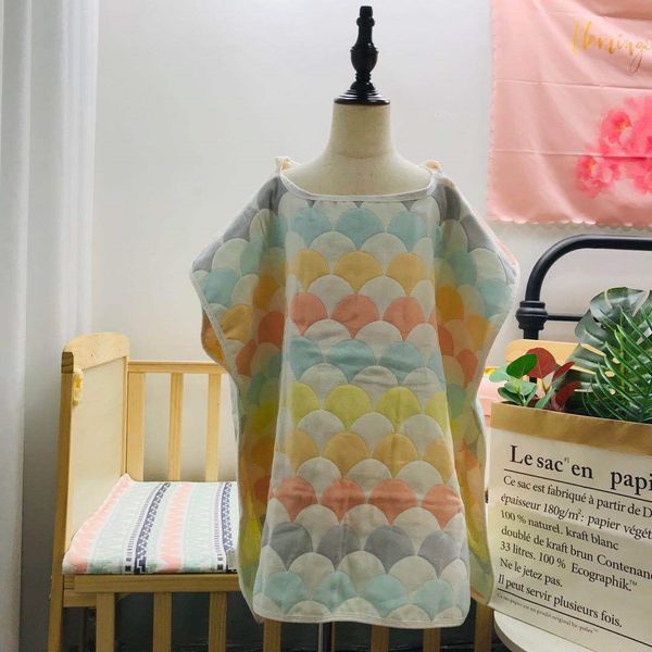 

six-layer gauze maple forest series quilt bath cloak bath towel towel children's cover cloak cloak