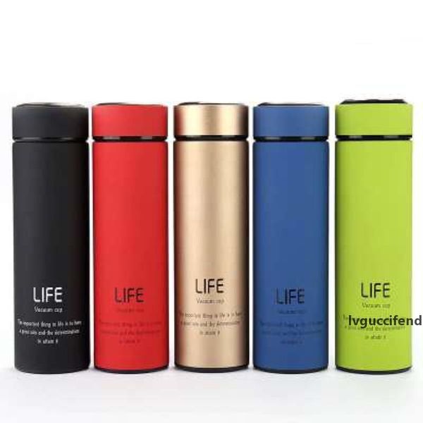 

stainless steel cups double vacuum water mugs creative business straight cup with lids customized logo water bottles