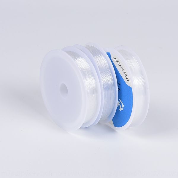 

yziry crystal filigree transparent white elastic diy buddha beads line buddha bead line diy accessories handmade beads material, Silver