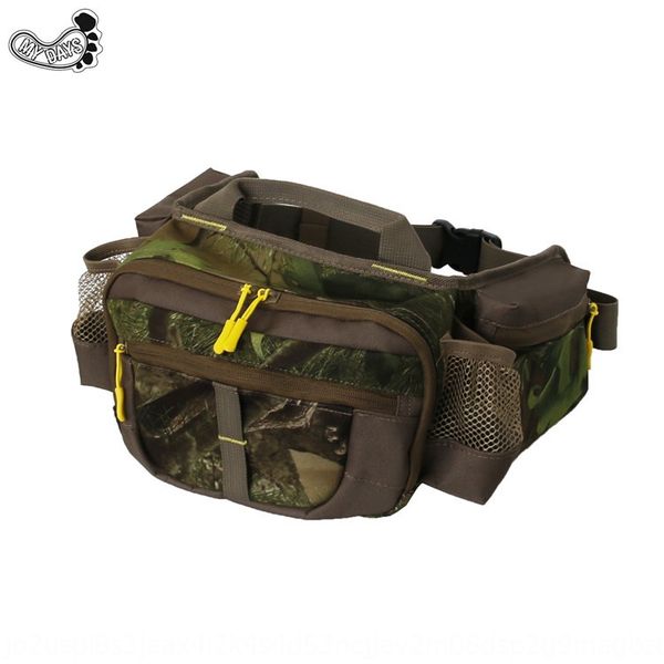 

outdoor flannelfan fan supplies camouflage fishing running bag climbing riding running bag