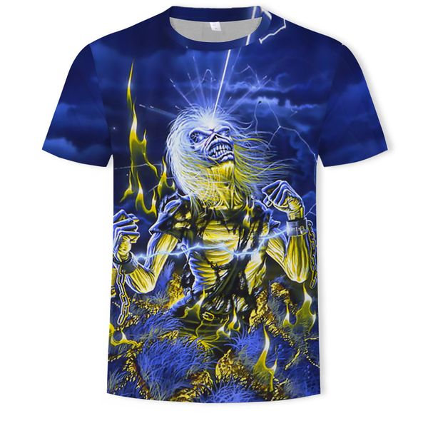 

menssummer mummy digital printing fashion short sleeve t-shirt, White;black