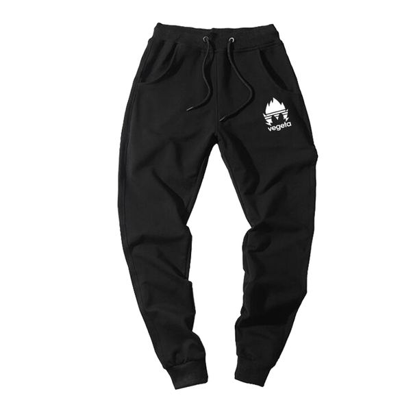 

vegeta печать моды для мужчин брюки весны осенью 2020 мягких бегуны pant запуска одежды z японского аниме sweatpants, Black