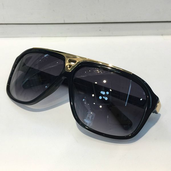 

classic evidence millionaire sunglasses retro vintage men z0350w laser shiny gold frame style come with box