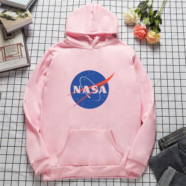 

наса мужские новые моды любителей стилиста толстовки пуловер мужчины женщины повседневная astroworld дизайнер стилист дизайнер фуфайка мужск, Black