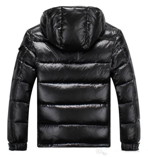 

mens down jacket parkas new men women casual down coats outdoor warm feather man winter coat outwear jackets srf2, Black