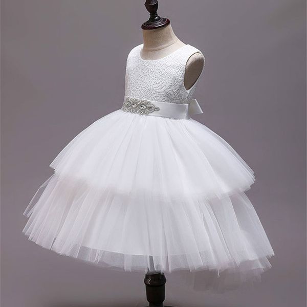 

baby girl dress for girls elegant white birthday party dress girl dress baby girl's christmas new year clothes t200709, Red;yellow