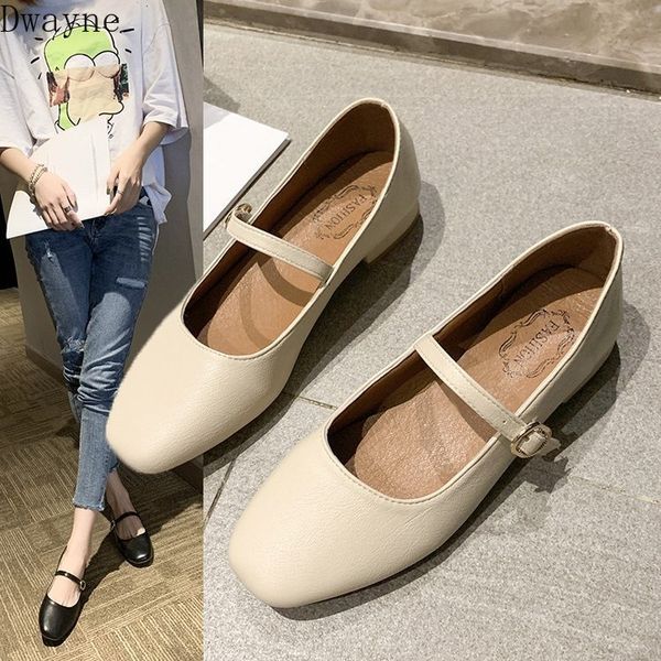 

low heel high heels korean students casual single shoe spring fall retro square head womens shoes fashion square heel pumps 2 cm, Black