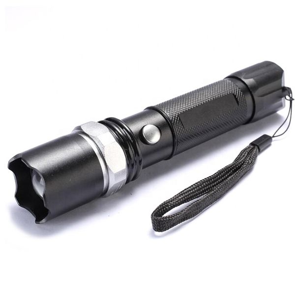 

aluminium alloy rotating zoom rechargeable led torch