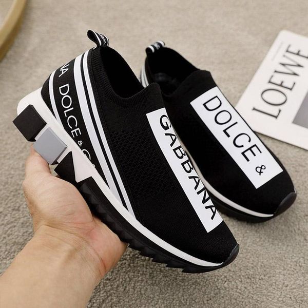 

new listing print pattern casual shoes personality wild mens casual shoes,stretch fabric mens casual sport shoes size 38-46 0090, Black