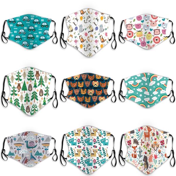 

face mask washable cloth mouth mask pm2.5 dustproof windproof protective mask for womenblack red purple xhh9-3039#744