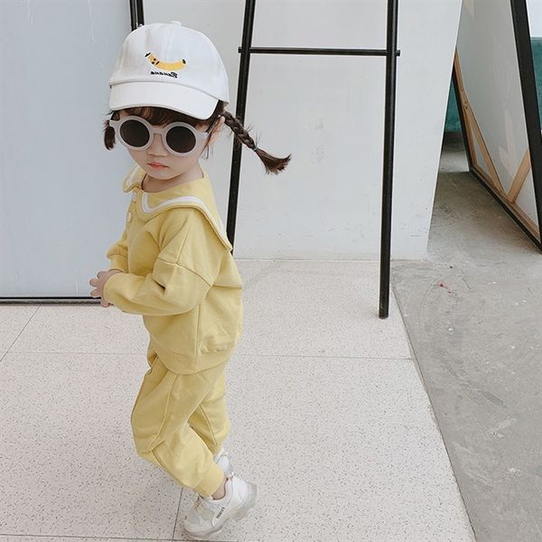 

baby girl sports western comfortable children 2020 new casual two-piece autumn baby girl suit autumn sports suit