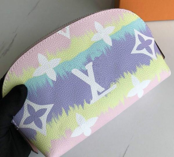 

designer wallet zippy cosmetic bag designer handbags purses womens make up bags cosmetic pouch toiletry handbag coin purse 74893, Silver