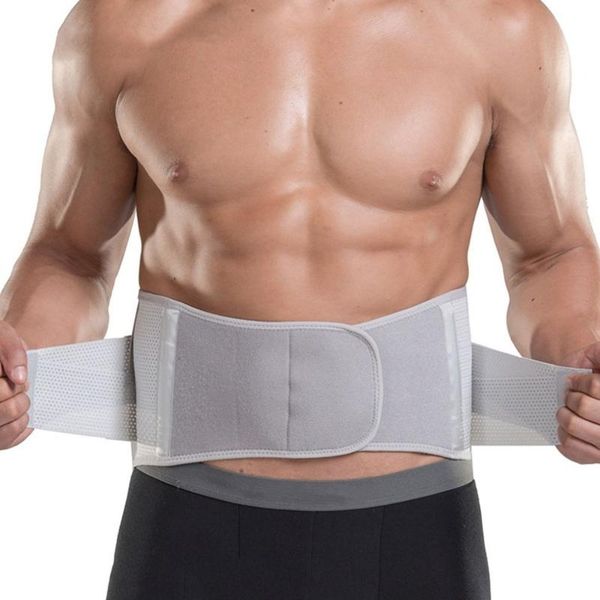 

waist support breathable men women belt sport slimming absorb sweat gym bodybuilding weightlifting traning, Black;gray