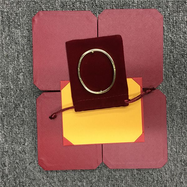 

love titanium steel silver rose gold with diamonds bracelet bangles women men screw bracelet couple jewelry with original box bt84, Black