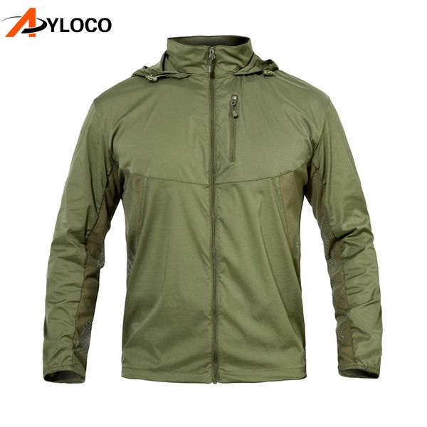 

summer ultra light thin tactical jacket skin clothing army camouflage uv protection waterproof quick dry jacket, Blue;black