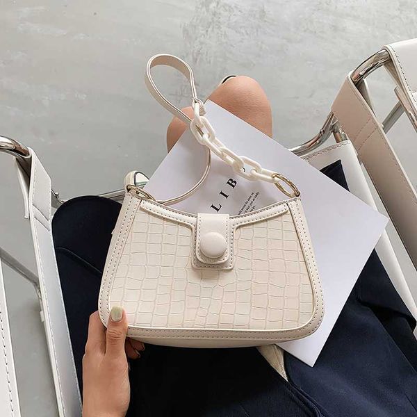 

женская мода сумки малые цепи крокодил pattern кожа pu crossbody сумки для женщин плеча сумки lady cross body bag