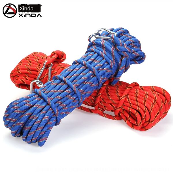 

xinda outdoor rescue climbing safety climbing rope safety escape rope outdoor hiking survival equipment