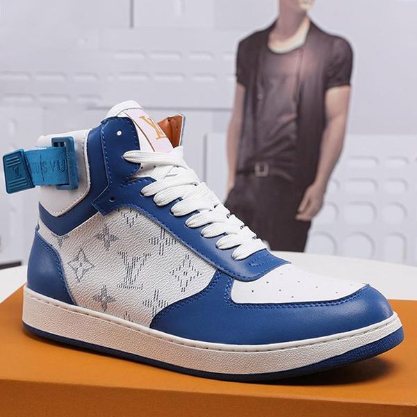 

mens shoes boots fashion sneakers rivoli sneaker boot leather casual mens shoes luxury style chaussures pour hommes fashion sneakers luxury, Black