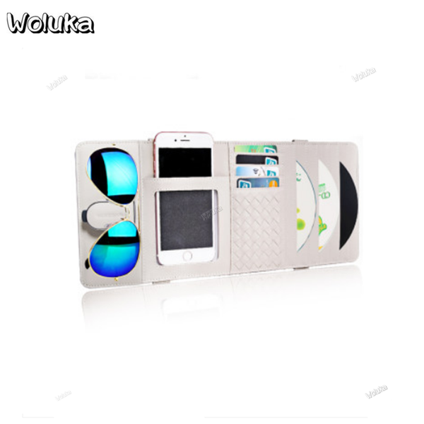 

auto cd package auto cd clip storage bag sunshade plate multi-function certificate clip bag set card cd50 q06