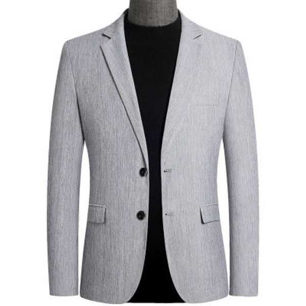 

2020 new solid color blazer men fall winter mens casual suit jacket slim fit suit male coat, White;black