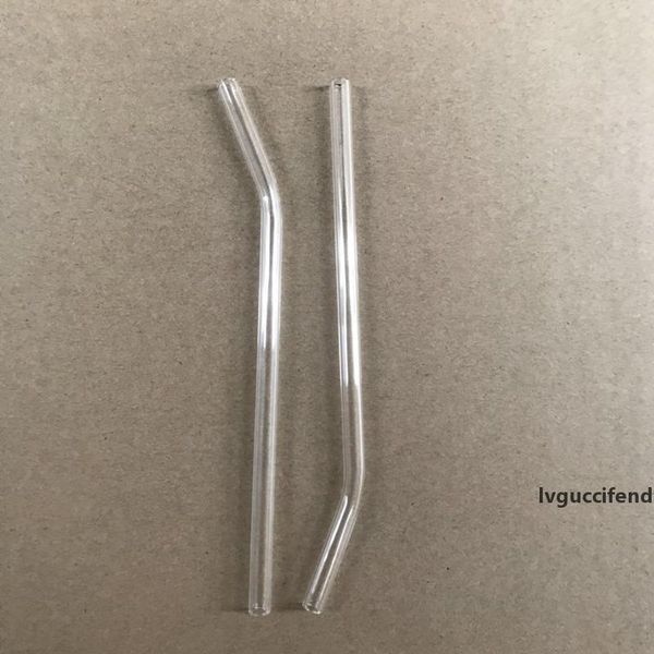 

glass straws reusable bend drinking straw for cold drinks