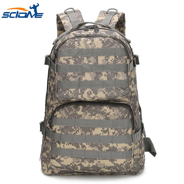 

scion 45l nylon 3d tactical backpack hunting camouflage molle outdoor sports mountaineering bag waterproof traveling