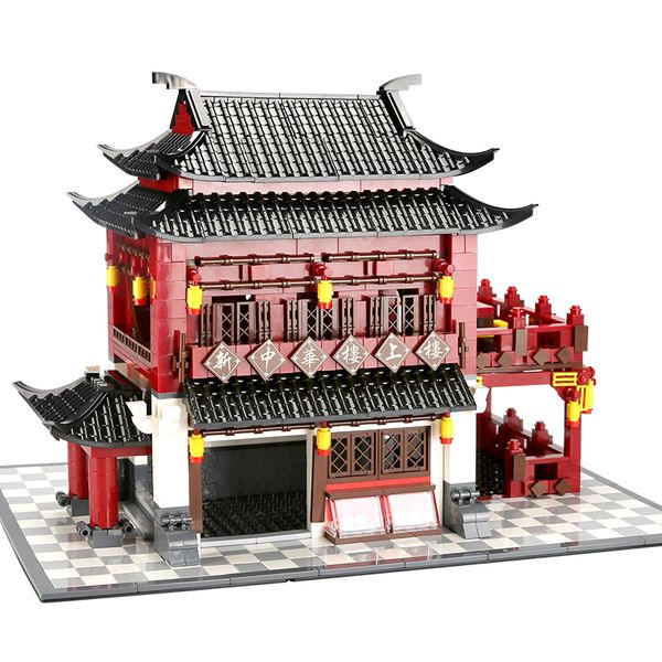 

1643pcs building blocks china ancient l diy architecture model educationial creative small particle bricks toys for kid boy gift 04