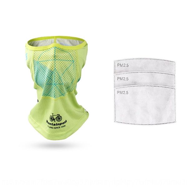

sunscreen cycling facial mask full face outdoor scarf scarf collar built-in activated carbon filter nose mask