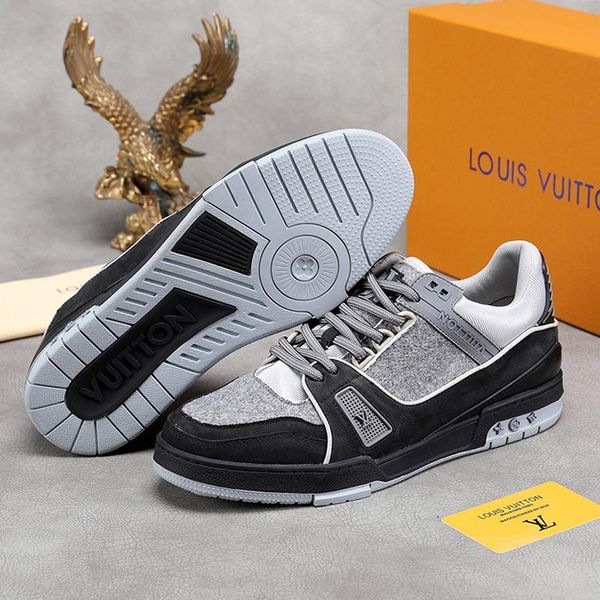 

trainer sneaker men 's shoes lightweight outdoor walking fashion shoes luxury sneakers scarpe da uomo di lusso plus size lace -up men