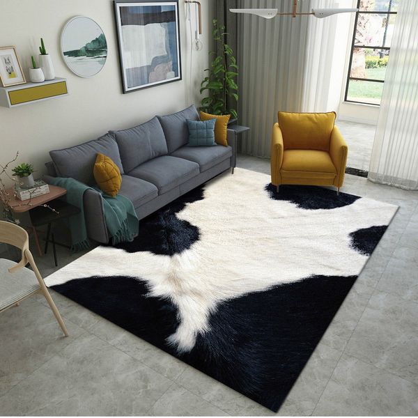 

3d printed animal feather carpet flannel anti-slip area rug bedside corridor mats floormat decor carpets for home living room
