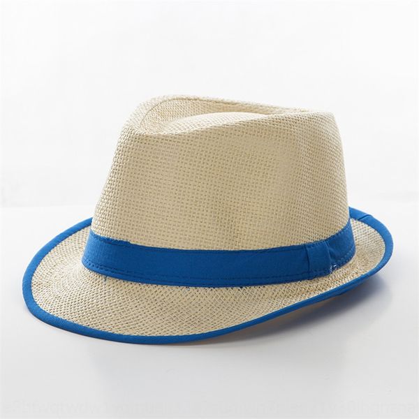 

summer breathable shade fashion men's and women's bag edge beach jazz big boy sun straw sun hat straw hat, Yellow