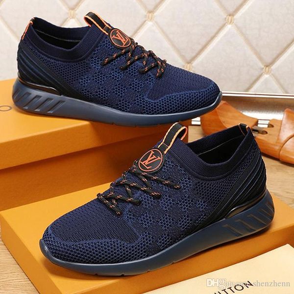 

athletic men shoes casual sports breathable lace -up round toe fashion sneakers chaussures pour hommes luxury casual shoes mens l69 fast shi, Black