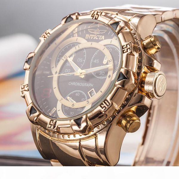 

designer watch men's sports quartz watches watches men gold watches stainless steel wristwatches waterproof relogio masculino wholesale, Slivery;brown