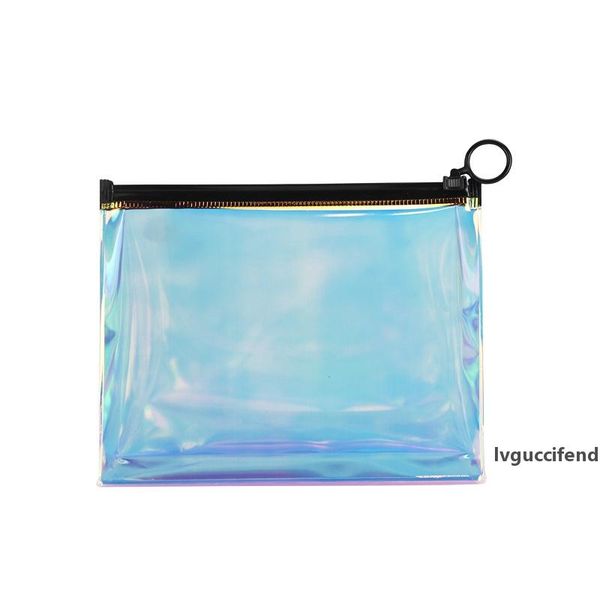

clear plastic toiletries bag with strong zip rainbow plastic wash bag travel carry for vacation bathroom and organizing bag